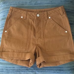 Topo Designs High Waisted Duck Canvas Chore Shorts